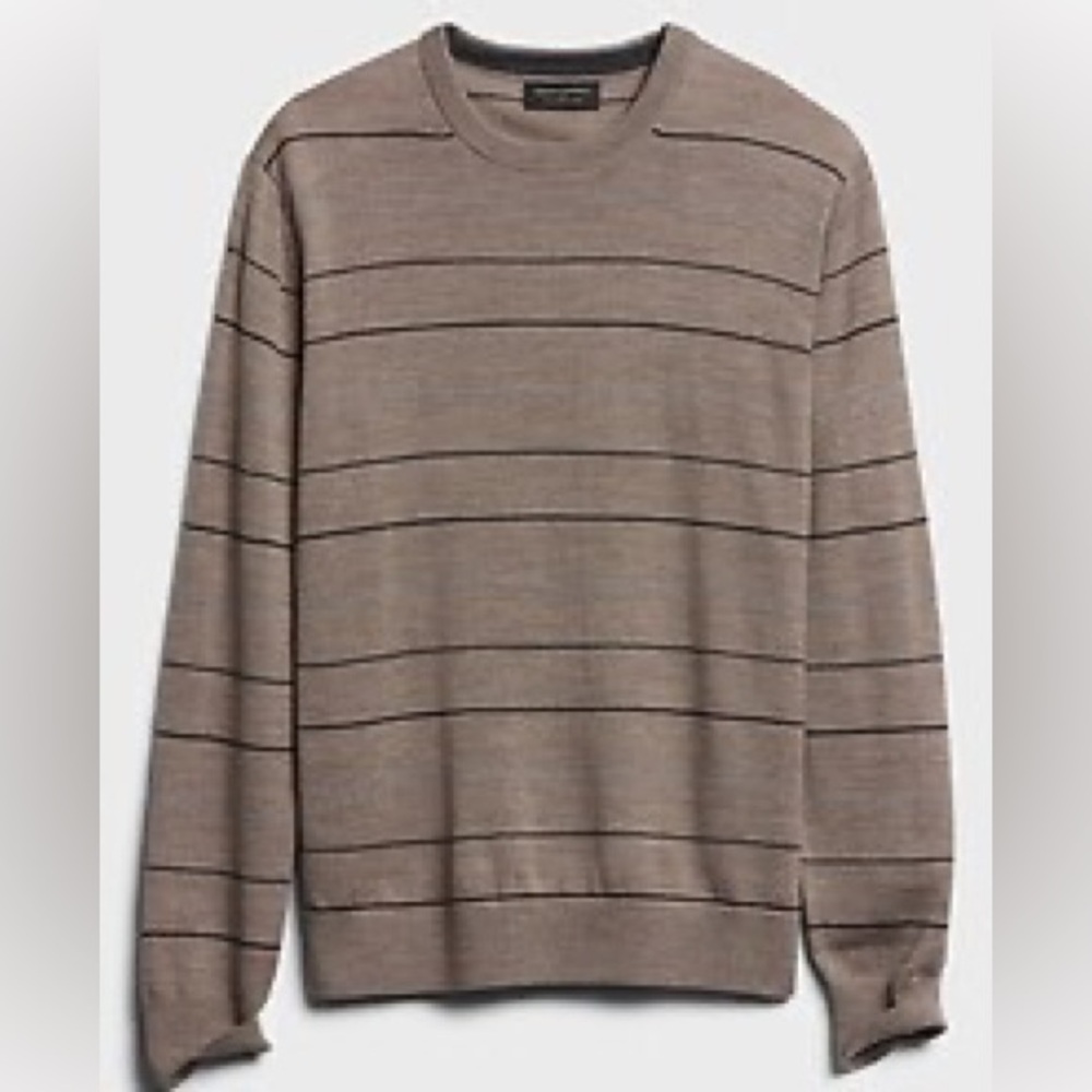 Banana republic 100% merino wool crew neck sweater